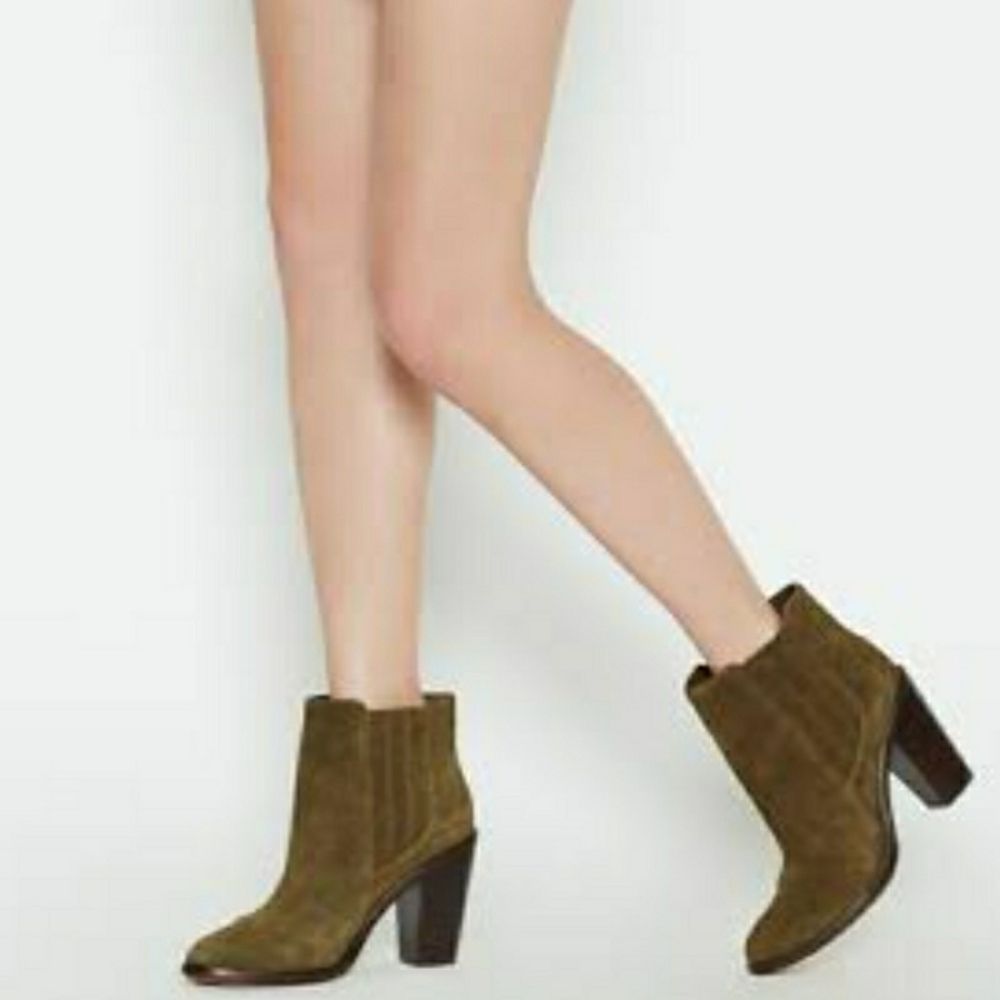JOIE Suede CLOEE BOOTIE NEW - Picture 3 of 11